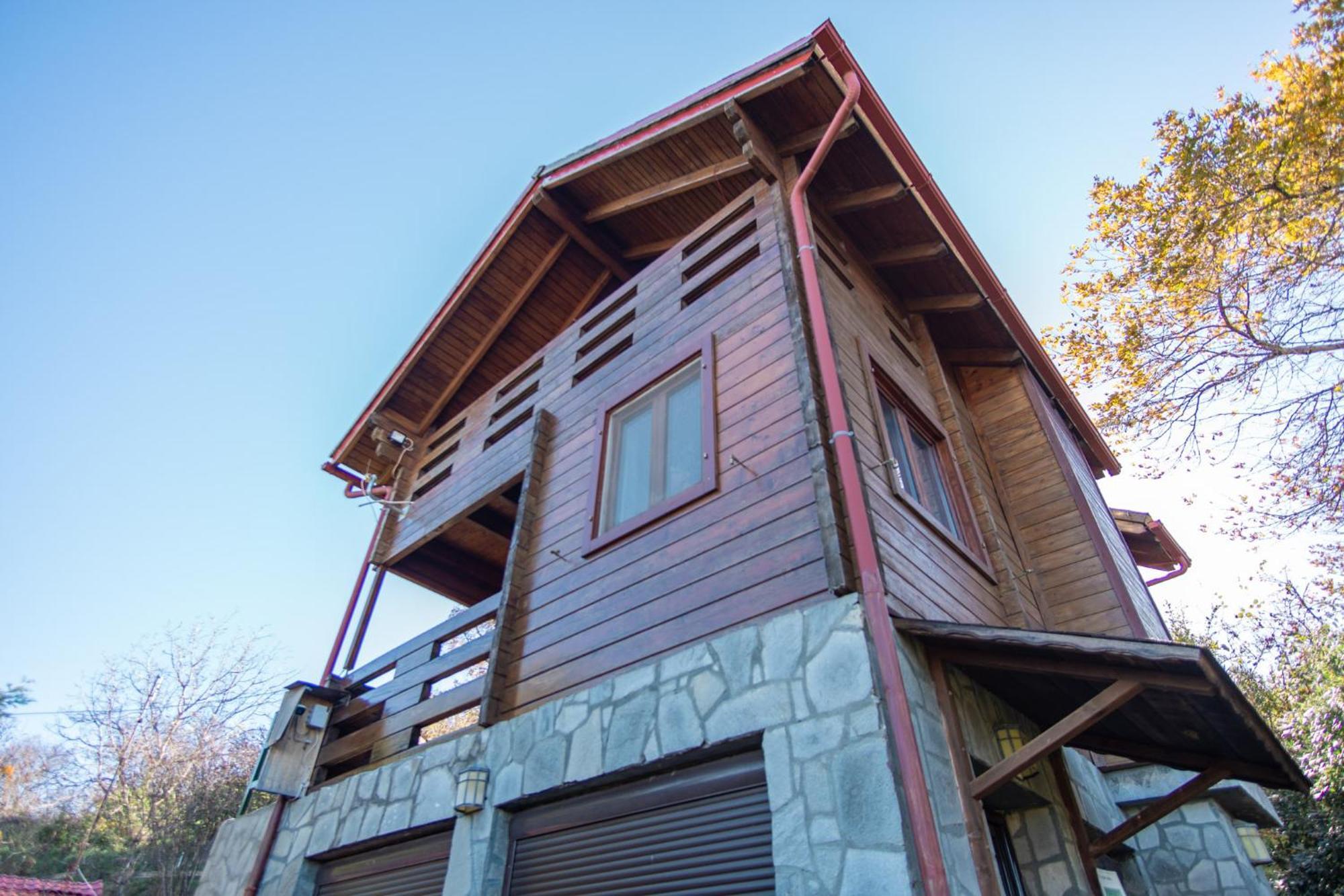 Zeus-Village Οικισμός Φινλανδικών Chalet Με Πισίνες & Γυμναστήριο Molos  Dış mekan fotoğraf