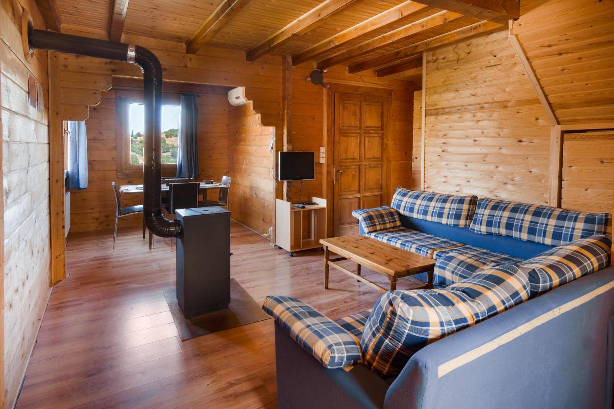 Zeus-Village Οικισμός Φινλανδικών Chalet Με Πισίνες & Γυμναστήριο Molos  Dış mekan fotoğraf