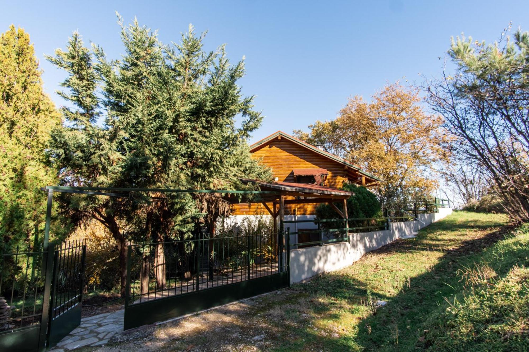 Zeus-Village Οικισμός Φινλανδικών Chalet Με Πισίνες & Γυμναστήριο Molos  Dış mekan fotoğraf