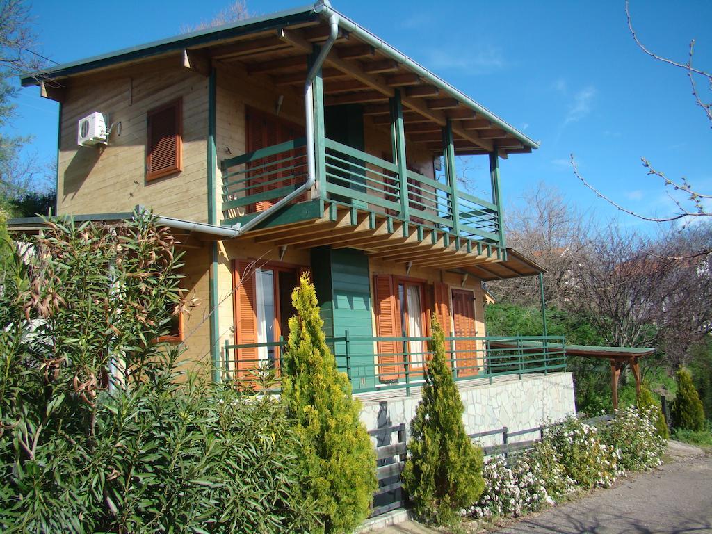 Zeus-Village Οικισμός Φινλανδικών Chalet Με Πισίνες & Γυμναστήριο Molos  Dış mekan fotoğraf
